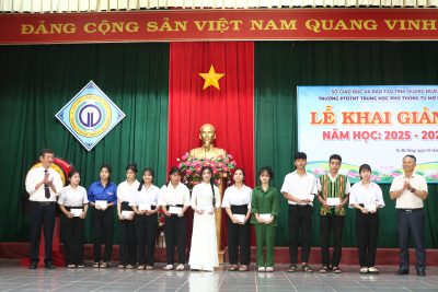 Hình ảnh trong ngày khai giảng năm học 2025-2026