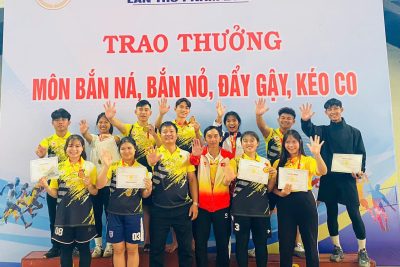 Học sinh Trường PTDTNT THPT Tu Mơ Rông góp phần vào thành tích của Đoàn thể thao ngành Giáo dục tham gia Đại hội TDTT tỉnh Quảng Ngãi lần thứ nhất năm 2026