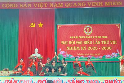 TUỔI TRẺ PTDTNT THPT TU MƠ RÔNG TỰ HÀO GÓP MẶT TẠI ĐẠI HỘI CỰU CHIẾN BINH XÃ TU MƠ RÔNG