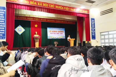 BUỔI CHÀO CỜ ĐẦU TIÊN TẠI TRƯỜNG  TRONG NĂM HỌC 2025-2026