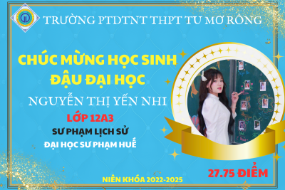 🎉Chúc mừng học sinh đậu đại học năm 2025!🎉