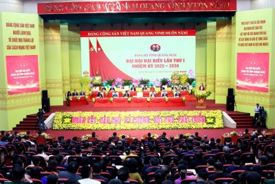 Bế mạc Đại hội Đại biểu Đảng bộ tỉnh Quảng Ngãi lần thứ I, nhiệm kỳ 2025-2030