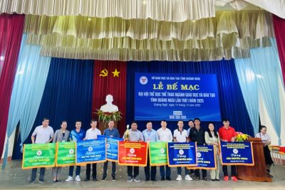 HÌNH ẢNH THAM GIA ĐẠI HỘI TDTT NGÀNH GIÁO DỤC ĐÀO TẠO TỈNH QUẢNG NGÃI LẦN THỨ NHẤT NĂM 2025