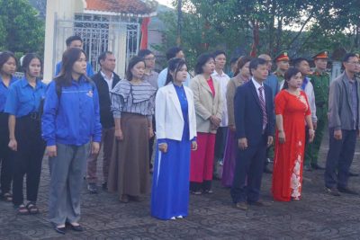 ĐOÀN TRƯỜNG PTDTNT THPT TU MƠ RÔNG THAM GIA ĐẠI HỘI ĐOÀN XÃ TU MƠ RÔNG LẦN THỨ I, NHIỆM KỲ 2025 – 2030