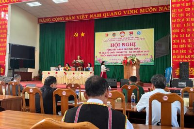 ĐIỂM TIN ĐOÀN THANH NIÊN ĐOÀN TRƯỜNG PTDTNT THPT TU MƠ RÔNG THAM DỰ HỘI NGHỊ TỔNG KẾT CÔNG TÁC MẶT TRẬN NĂM 2025